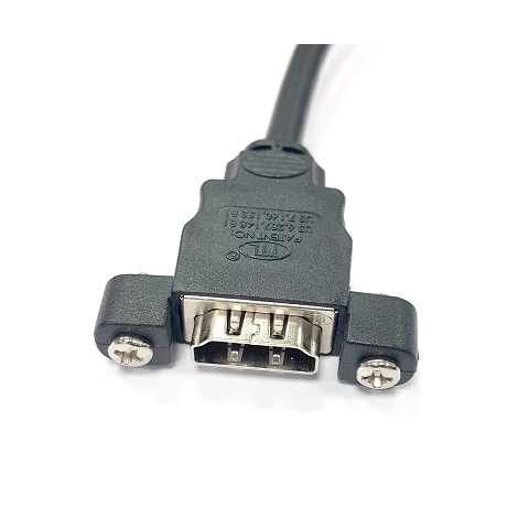 HDMI FEAMLE WITH LOCKING