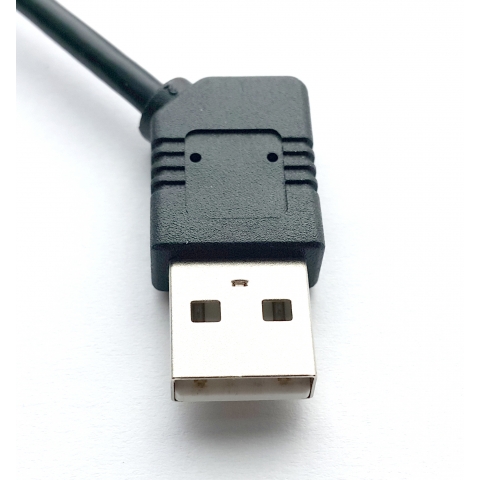 USB TYPE A MALE 45 DEGREE